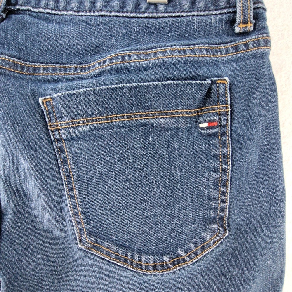 VTG Tommy Hilfiger Jeans Women's Blue Denim Size 12R Straight📸SEE📏📸